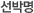 선박명